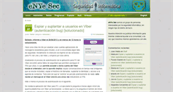 Desktop Screenshot of enye-sec.org